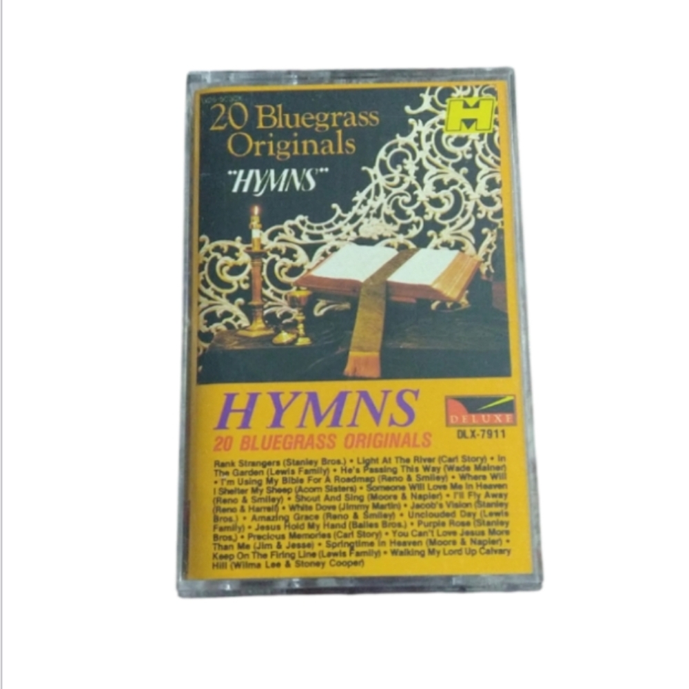 20 bluegrass original Hymns cassette tape